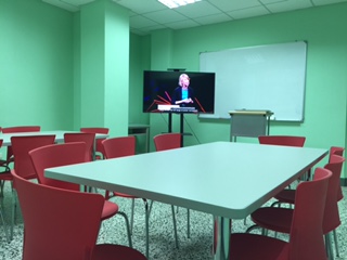 會話教室 （液晶電視輔助教學）